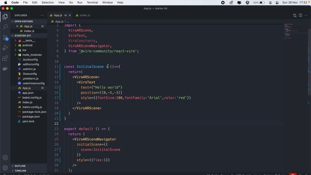 Viro React fundamentals, Scenes, Positioning, Scaling, Textures & Animations #2 смотреть онлайн