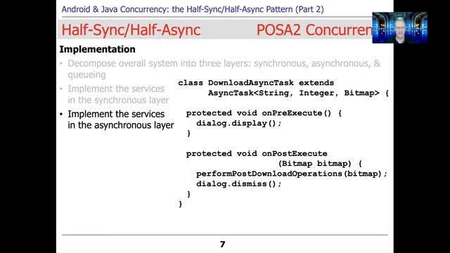 Android and Java Concurrency: The Half-Sync/Half-Async Pattern (Part 2) смотреть онлайн