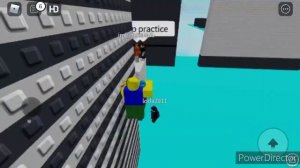 How to wall hop in roblox on mobile!(Tutorial)