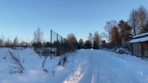 Поход по льду в Токарево - красивейшая деревня на берегу Рузы