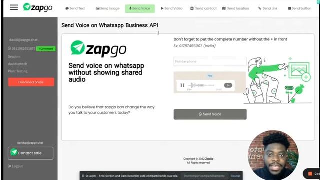 Integrate Whatsapp Business API in bubble.oi app with ZapGo смотреть онлайн