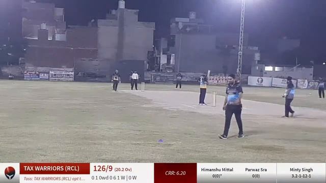 Live Cricket Match | TAX WARRIORS (RCL) vs TEXTILE STARS (RCL) | 13-Apr-22 06:29 PM 26 overs | RAIN