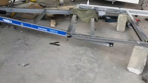 Установка тормоз-наката Al-Ko на дышло моего прицепа Дон Н5521