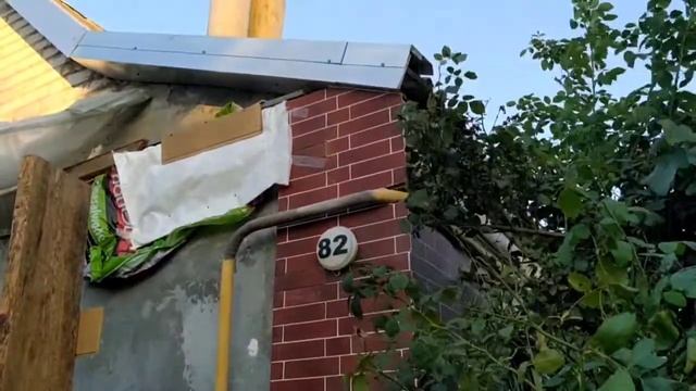 0108 Начало эпопеи: оштукатуривание штукатуркой короед  фасада..