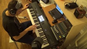 Eagles - Hotel California solo на синтезаторе