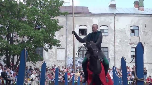 Выборг  2011 Тевтонский Орден Конный турнир смотреть онлайн