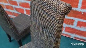 Стулья из искусственного ротанга