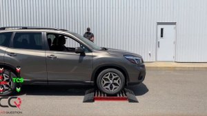 Subaru Forester AWD Slip / Roller test | with and without X-Mode!