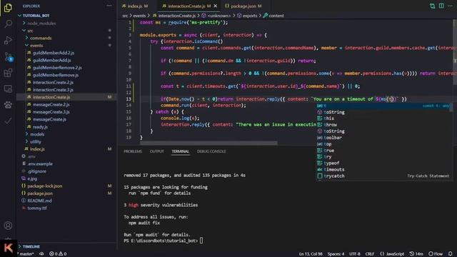 Slash Command Cooldown Under 5 Minutes (Source Code)