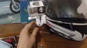 Как крепить экшн-камеру к мото шлему. Ls2 yi lite 4k