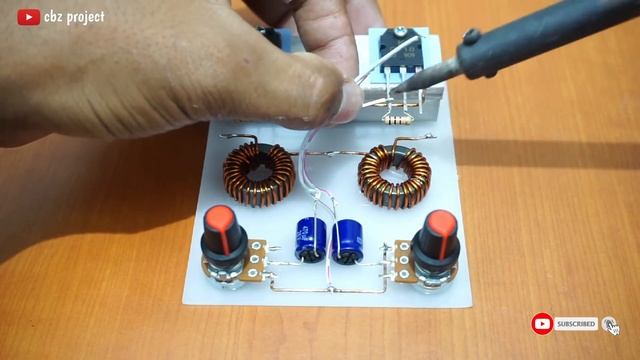 DIY Powerful Ultra Bass Stereo Amplifier using D718 Transistor With Volume Controller