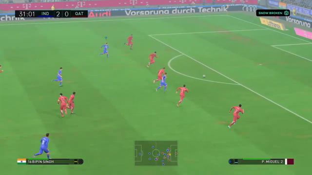 INDIA VS QATAR AFC ASIAN CUP 2022//PES 17//FOOTBALL MATCH смотреть онлайн