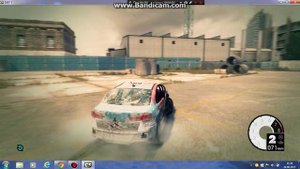 Разбиваем машину в DIRT 3