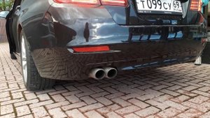 Стоковый глушитель BMW 520i