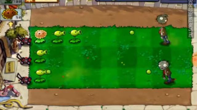 Plants vs Zumbies gamplayer 2018 Laev 1-2