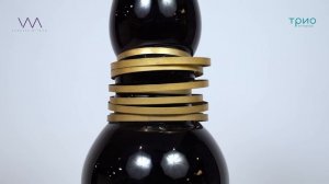Ваза SLAVE Stripes Black от Vanessa Mitrani Creations