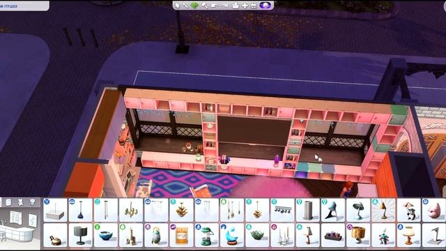 Общежитие Чирлидерш ?| Строительство Симс 4 | The Sims 4 [NO CC] смотреть онлайн