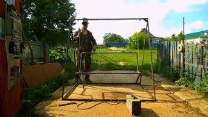 Самодельные садовые качели.Часть 2.