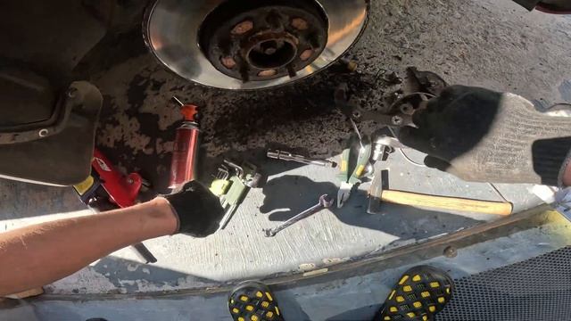 Замена передних тормозных дисков Форд фокус 2 смотреть онлайн