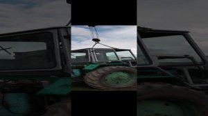 установка кабины трактора юмз-6