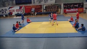 Показательные выступления самбистов клуба "САМБО 21 ВЕК"