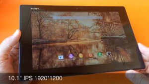 Sony Xperia Z2 Tablet - тонкий флагманский планшет - видео обзор