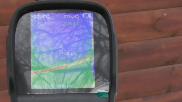 Насколько теплый каркасный гараж из бруса. Тепловое обследование сканером. смотреть онлайн