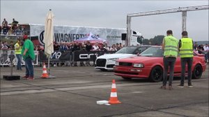 1000 HP Audi RS6 C7 SOUND vs Audi S2 20V Turbo