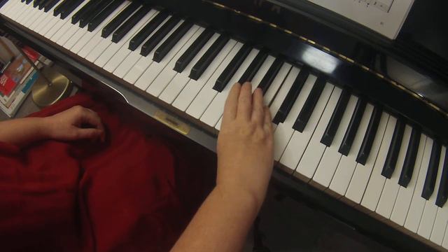 F melodic minor scale | 2 octaves on piano | right hand смотреть онлайн