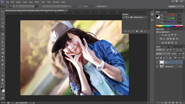 Quick Sketch Photoshop Action Tutorial | Photo Manipulation #PhotoshopTutorial