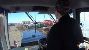 Внесение смазки в ХТЗ. Поездка за КПМ-10. Установка погрузчика на МТЗ-1221.2. (19,20-День 5-Сезон)