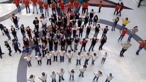 Флеш моб Новосибирск Сибирский Молл