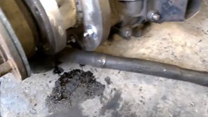 задний мост на мототракор скрещеный средуктором ЛуАЗ и ступиц УАЗ