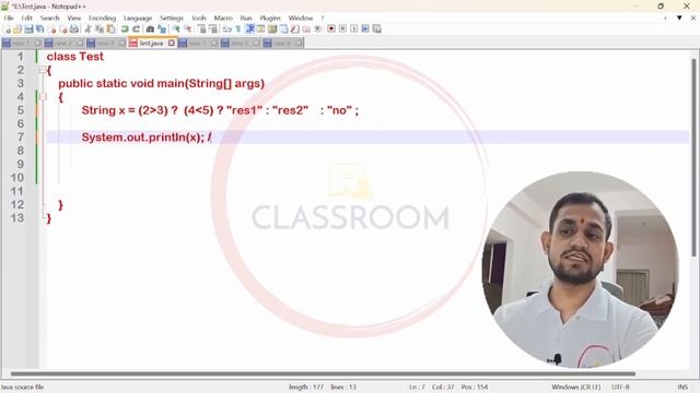 #44 Conditional operator | Ternary Operator | Java Programming