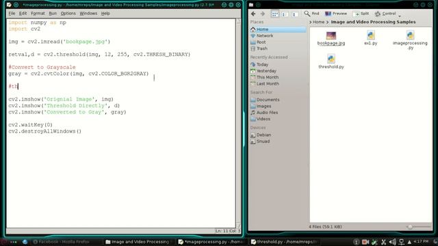 Image Processing using openCV in python