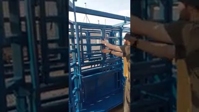 Фиксатор для крс и лошадей. Раскол для крс и лошадей. Изготовление на заказ. Тел/ватсап-8705380870 смотреть онлайн