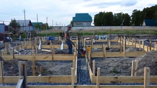 6. Сборка опалубки # Армировка # Закладные под коммуникации . смотреть онлайн