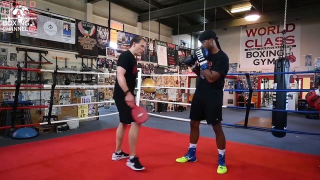 Teaching the Fighter to Slip the Jab Right Hand and Left Hook _ Practice This Gr