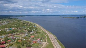 Полёт над селом Михайловское Нижегородская область