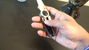 From banggood.com - GERBER Mini-Remix Fine Edge Drop Point Clip Folding Knife Axle Hole Review