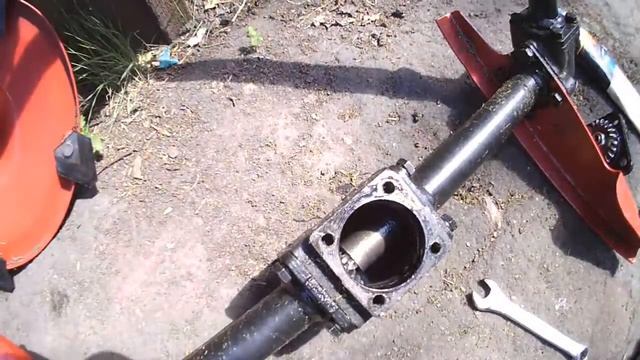 Смазка редукторов. Роторная косилка. смотреть онлайн