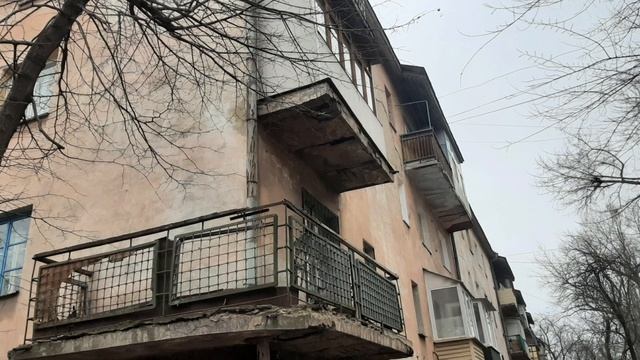 Плачевное состояние жилого фонда г.Кривой Рог. Разрушение жилых домов за 32 года независимости, без