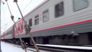 ЧС2к-518 с ЧС2к-765 с поездом №118 "Москва - Новокузнецк"