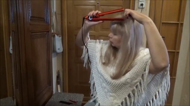 ВЫПРЯМЛЕНИЕ ВОЛОС НА УТЮЖКЕ самостоятельно | Irina Belaja смотреть онлайн