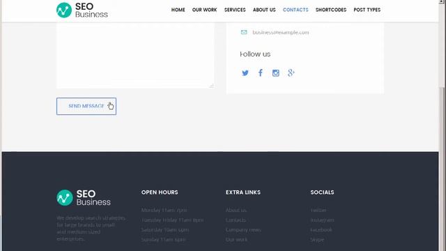 SEO Business - SEO, Social Media & Marketing WordPress Theme by cmsmasters Download смотреть онлайн