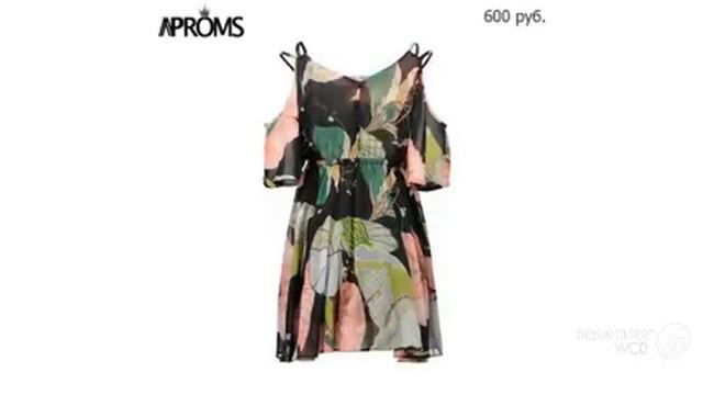 Одежда с AliExpress. Красивое свободное платье мини без рукавов с цветочным рисунком. смотреть онлайн