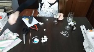 Бокалы жениха и невесты на свадьбу своими руками