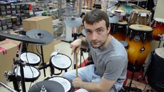 Как сыграть на барабанах рок/фанки рок? смотреть онлайн