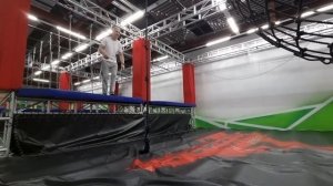 Проходим полосу препятствий в Ниндзя академии в Колпино