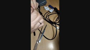 Замена вилки у педали от швейной машины Brother.